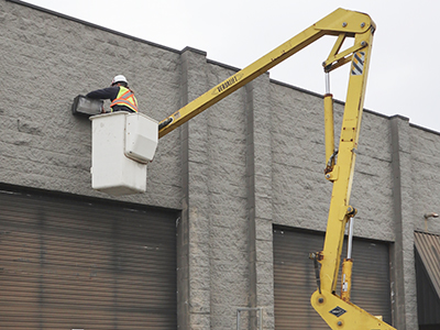 Commercial electric services - Light installataion