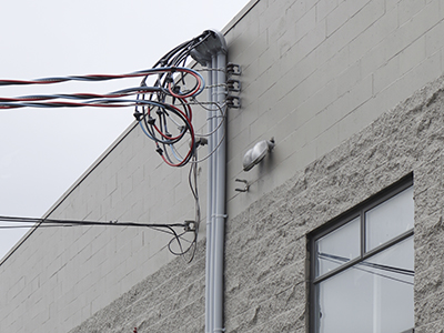 Pole mast installation - Friesen Electric Installations